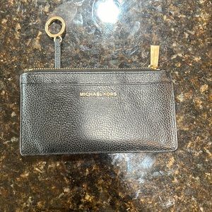 Michael Kors, black wallet, New
